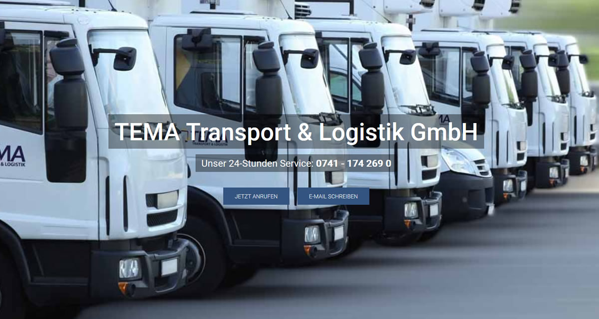 Kurierdienst Hettlingen: TEMA Transport & Logistik -Transportunternehmen