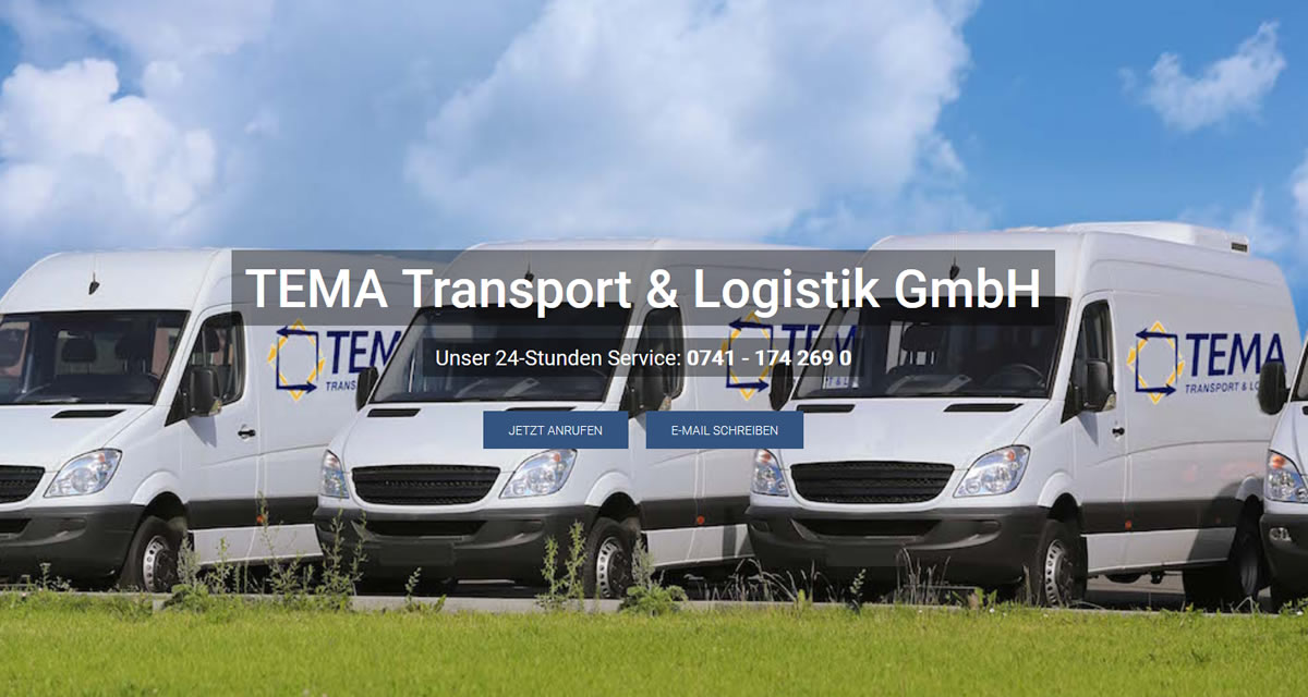 Kurierdienst Hüfingen: TEMA Transport & Logistik -Logistikunternehmen