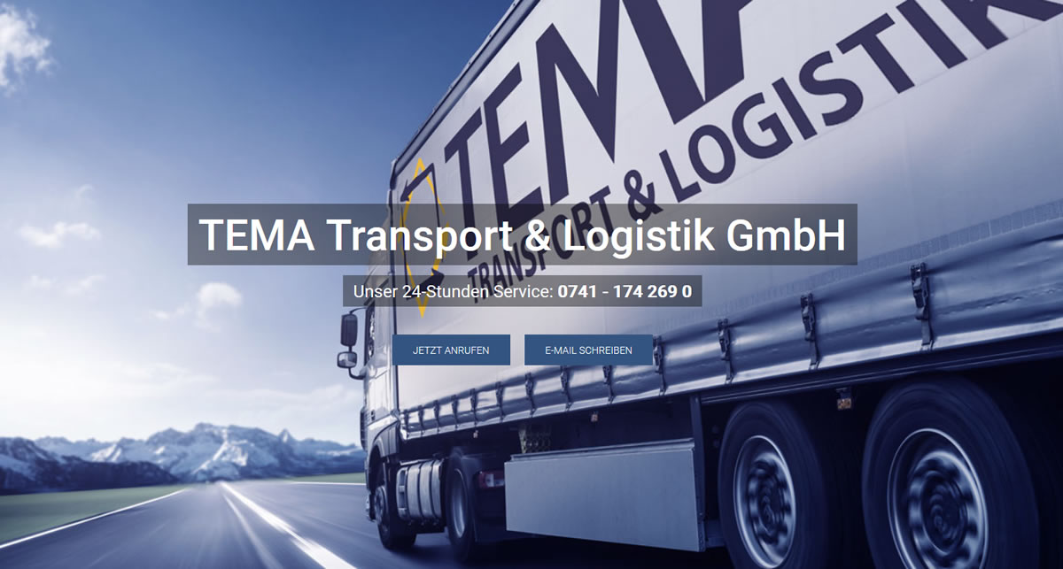 Kurierdienst Magstadt: TEMA Transport & Logistik -Transportlogistik