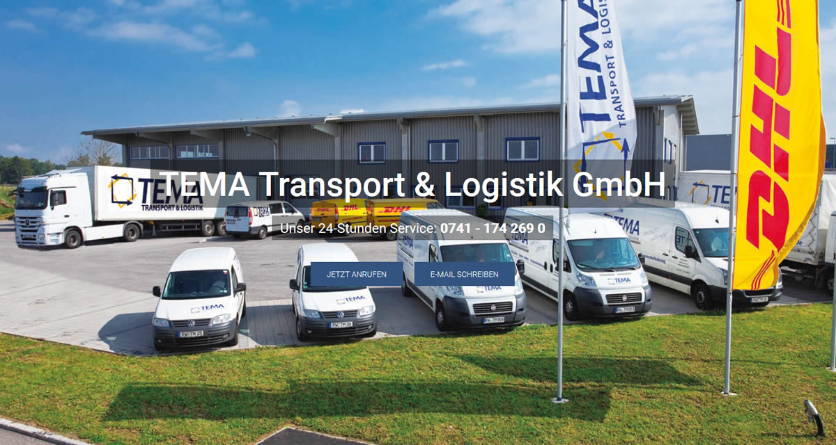 Kurierdienst Geisingen: TEMA Transport & Logistik -Transportunternehmen